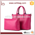 Women Bags Custom Style Large Capacity PU Purse Handbag Set